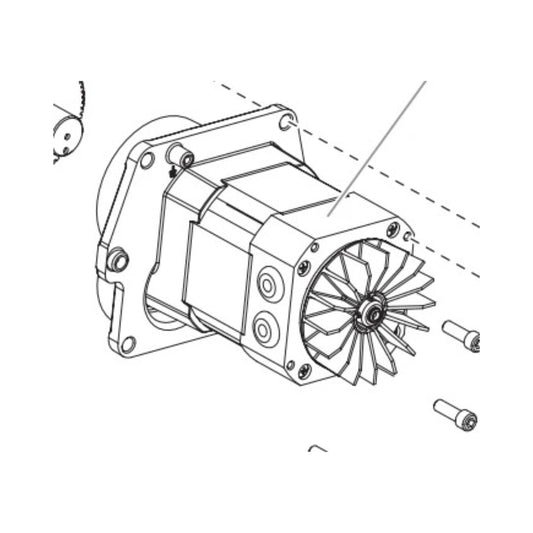 Titan Motor Assembly for Impact 540/640, part number 805-264A