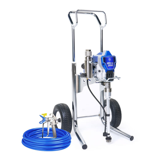 Graco Ultra 390 Electric Airless Sprayer, Hi-Cart, 25F502