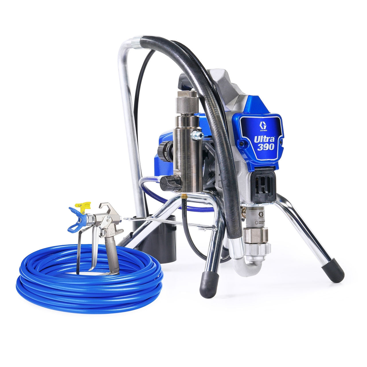 Graco Ultra 390 Electric Airless Sprayer, Stand, 25F501