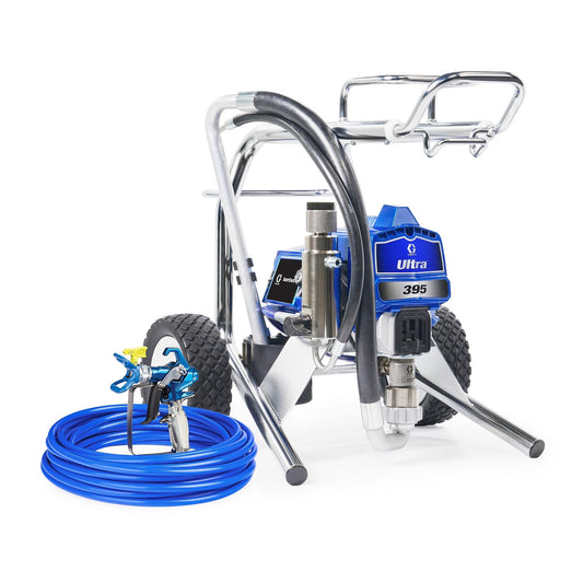 Graco Ultra 395 Electric Airless Sprayer, Lo-Cart, 25F504
