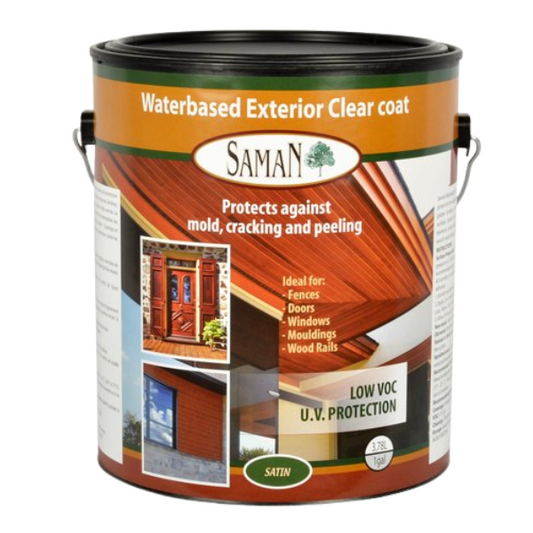 Saman Waterbased Exterior Clear Coat