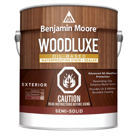 Woodluxe Oil-Based Waterproofing Stain + Sealer - Semi-Solid, K593