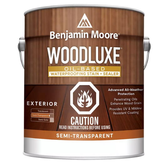 Woodluxe Oil-Based Waterproofing Stain + Sealer - Semi-Transparent, K592