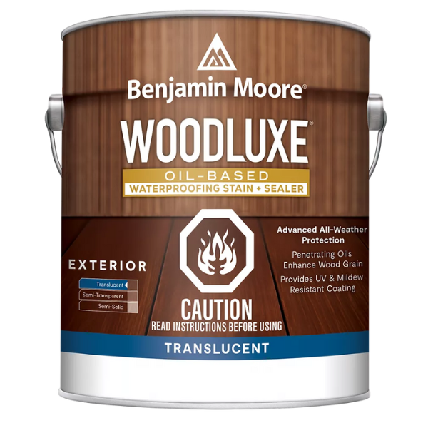 Woodluxe Oil-Based Waterproofing Stain + Sealer - Translucent, K591