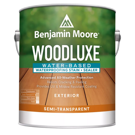 Woodluxe Water-Based Waterproofing Stain + Sealer, Semi-Transparent, K692