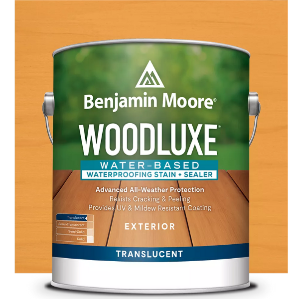 Woodluxe Water - Based Waterproofing Stain + Sealer, Translucent, K691
