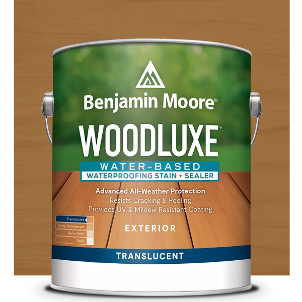 Woodluxe Water - Based Waterproofing Stain + Sealer, Translucent, K691