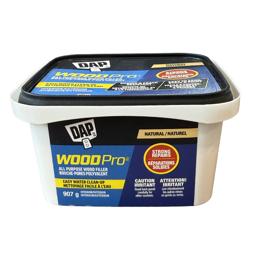 WoodPro All Purpose Wood Filler – Natural Color, 907g