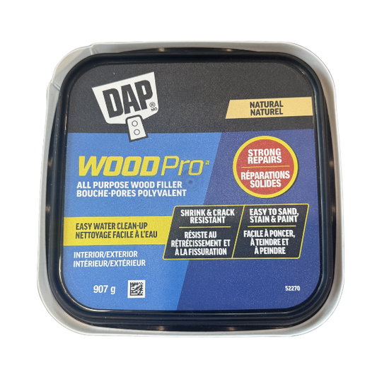 WoodPro All Purpose Wood Filler – Natural Color, 907g