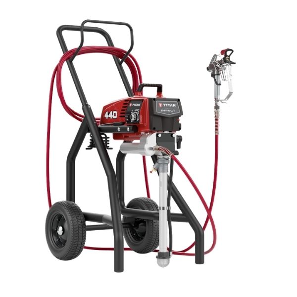 Titan Impact 440 Skid sprayer detail view